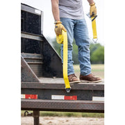 Hampton Prod DOT Approved Tie Down Strap 82827 - Ratchet TIE-Down 27-FT 2-IN 333