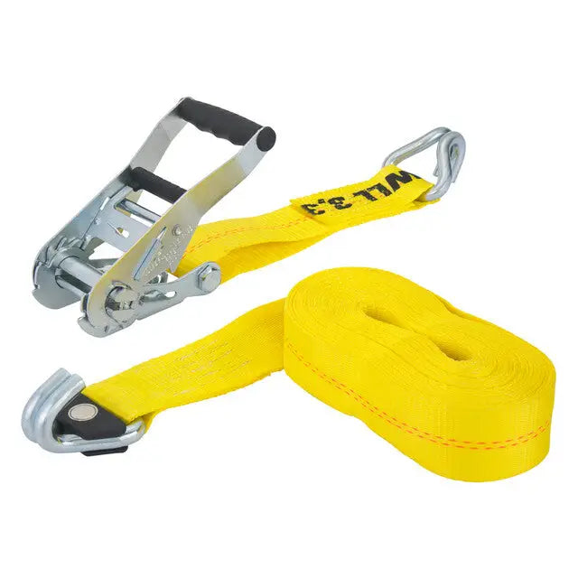 Hampton Prod DOT Approved Tie Down Strap 82827 - Ratchet TIE-Down 27-FT 2-IN 333