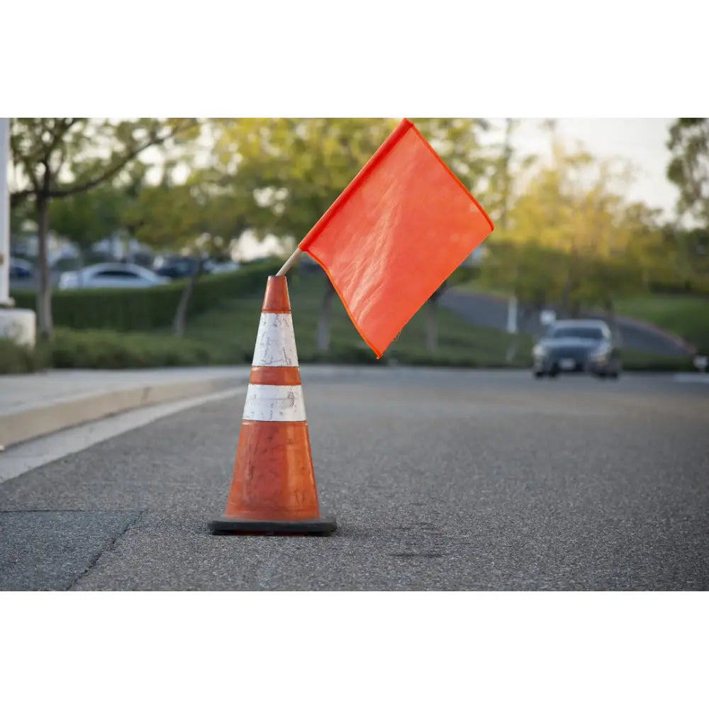 Hampton Prod Dowel For Easy Flagging Flag 04901 - 18 X18 Safety