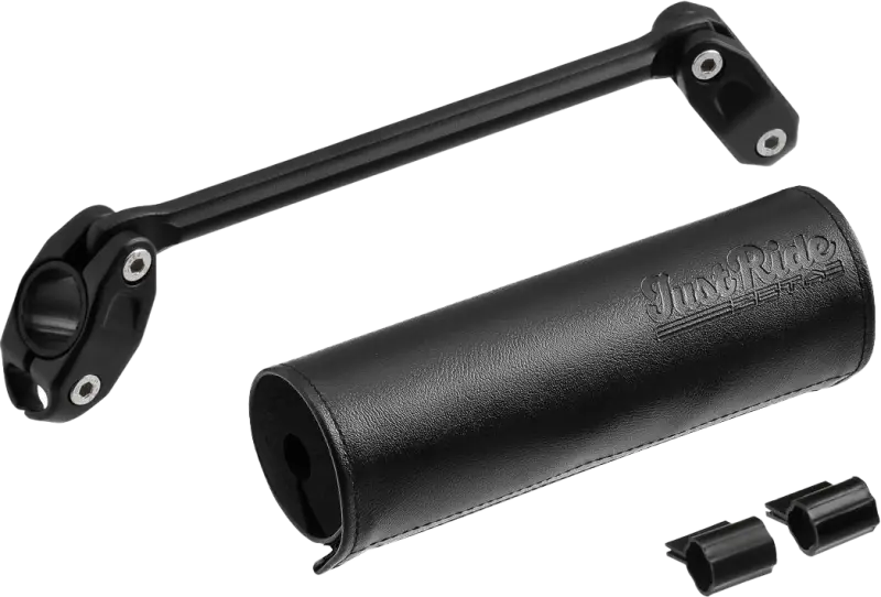 Handlebar Bar Pad Set 165mm Black Pad W/185mm Brace - ZETA