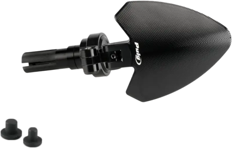 Handlebar End Folding Mirror Left Black - PUIG