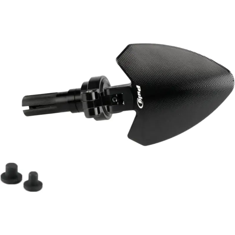Handlebar End Folding Mirror Left Black - PUIG