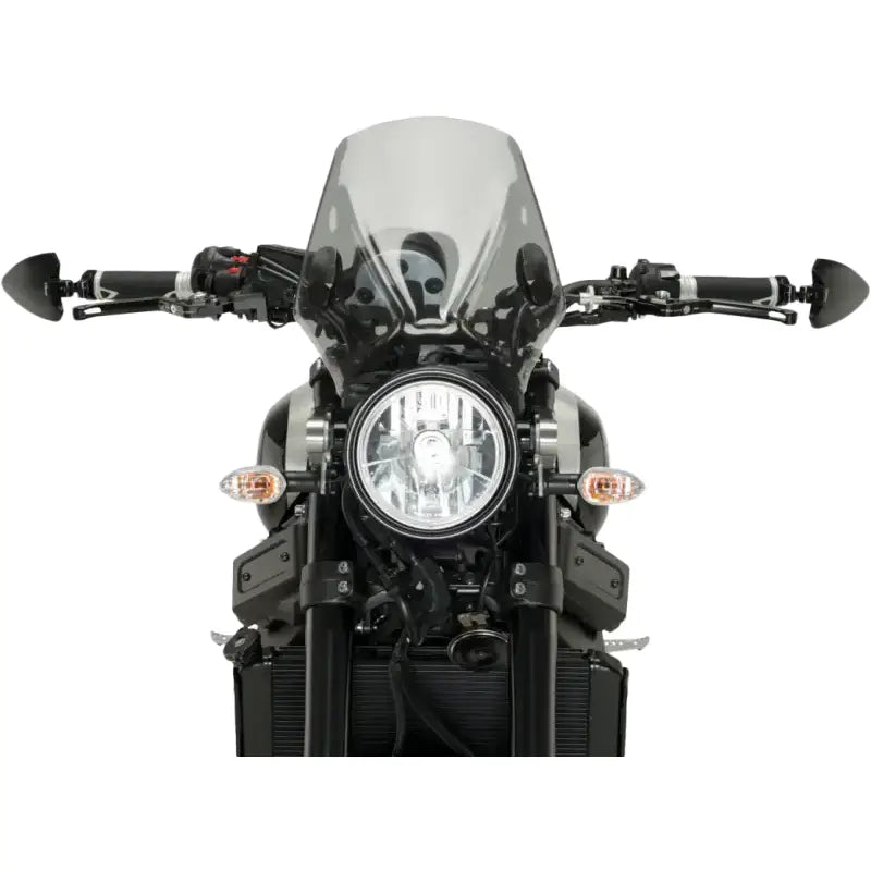 Handlebar End Folding Mirror Left Black - PUIG