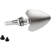Handlebar End Folding Mirror Left Silver - PUIG