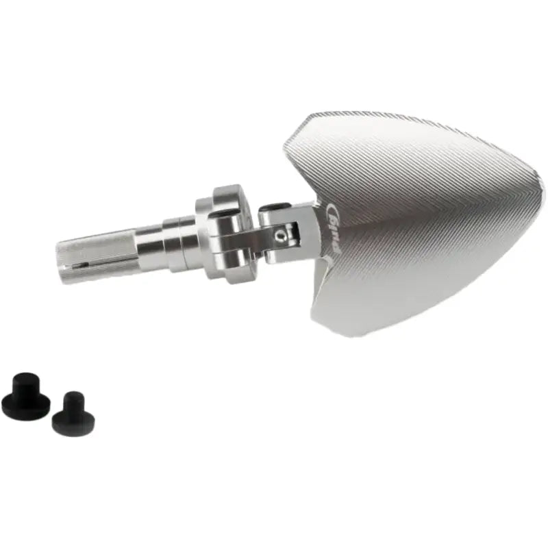Handlebar End Folding Mirror Right Silver - PUIG