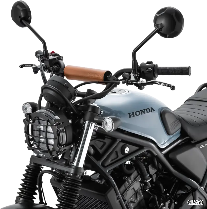 Handlebar Bar Pad Set 200mm Brown Pad W/220mm Brace - ZETA