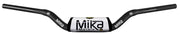 MIKA METALS Handlebar Raw Series 1 1/8" Cr Low Bend Wht for Powersports