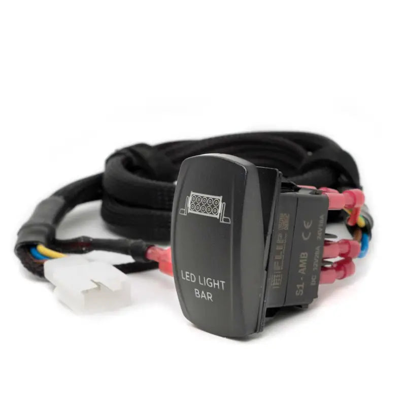 OPEN TRAIL HAR12-SC1-AMB-L12 Dash Switch W/ Ez Harness Pro Led Light Bar Switch