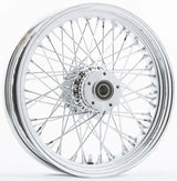 Rr 60-Spk Chrome 16X5.5 Wide-Hub 3/4" Axl 00 Ltr