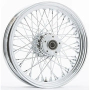 Rr 60-Spk Chrome 16X5.5 Wide-Hub 1" Axl 00 Ltr