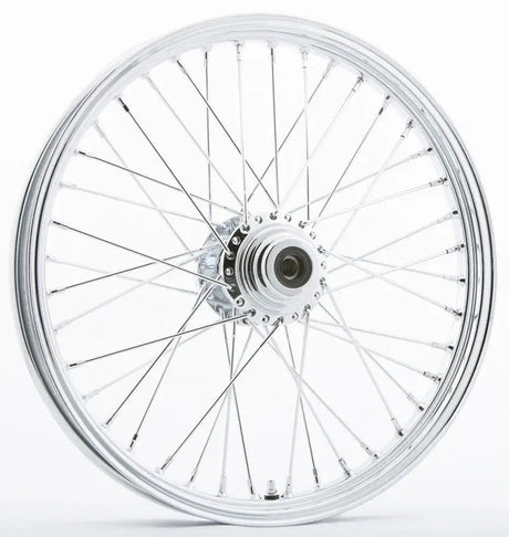 Fr 40-Spk Sd Chrome 21X2.15 Wg-Hub 1" Axl 00 Ltr