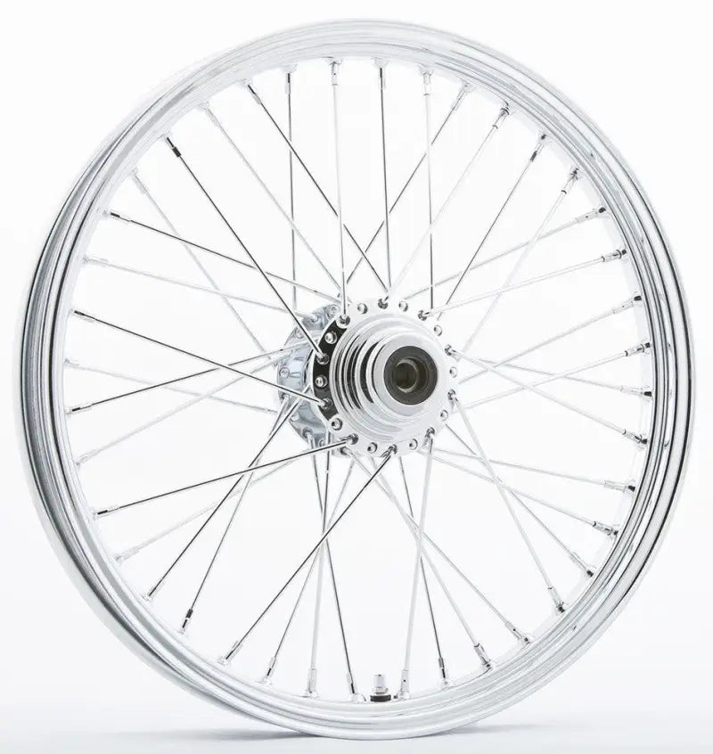 Fr 40-Spk Sd Chrome 21X2.15 Wg-Hub 1" Axl 00 Ltr