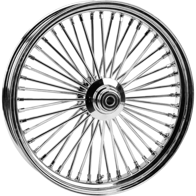 Fr 48-Spk Sd Chrome 23X3.5 Wide-Hub 25M Axl 00 Ltr