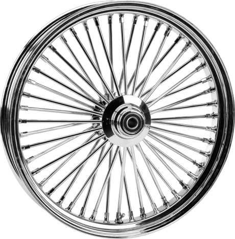 Fr 48-Spk Sd Chrome 23X3.5 Wide-Hub 25M Axl 00 Ltr