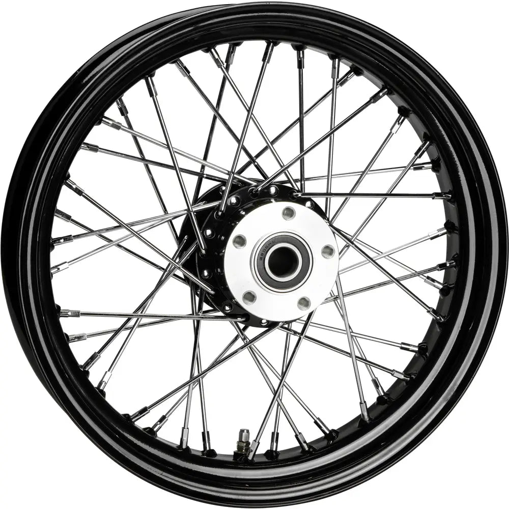 Harddrive 052-02411 Fr 40-Spk Sd Black 16X3.5 Flst-Hub 3/4" Axl Pre 99