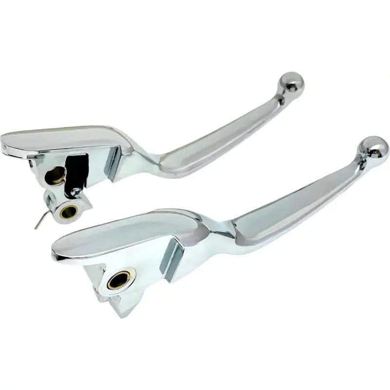 Smooth Lever Set Chrome Flt `21-Up Cbl Clutch