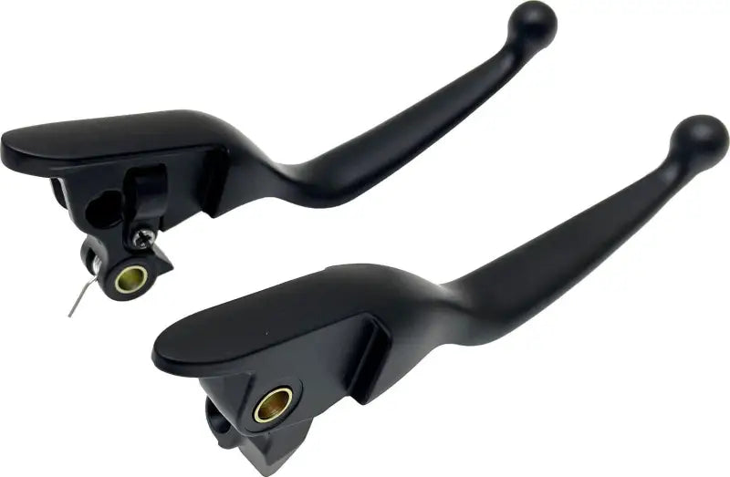 Smooth Lever Set Black Flt `21-Up Cbl Clutch