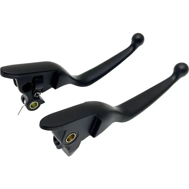 Smooth Lever Set Black Flt `21-Up Cbl Clutch