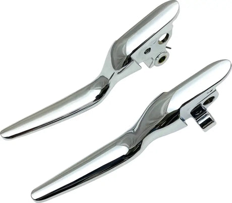 Lsr Lever Set Chrome Flt `21-Up Cbl Clutch