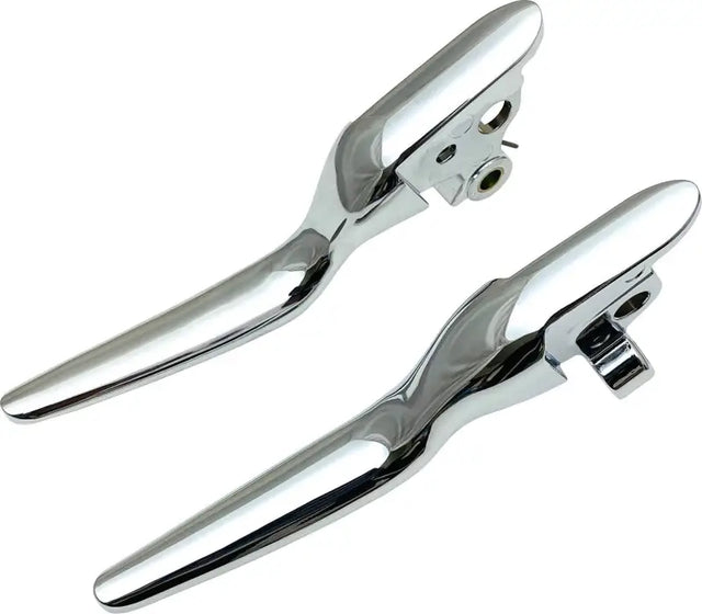 Lsr Lever Set Chrome Flt `21-Up Cbl Clutch