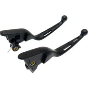 3 Slot Lever Set Black Flt `21-Up Cbl Clutch
