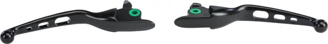 Tri-Hole Lever Set Black Touring 17-20 Except Tri Glide