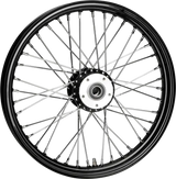 Fr 40-Spk Sd/Dd Black 19X2.15 Ng-Hub 3/4" Axl Pre 99