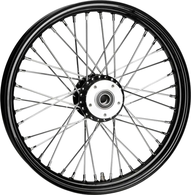 Fr 40-Spk Sd/Dd Black 19X2.15 Ng-Hub 3/4" Axl Pre 99