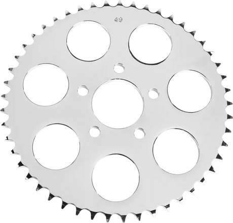 Chrome Rear Sprocket 49T Big Twin 00-13