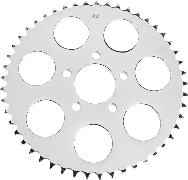 Chrome Rear Sprocket 49T Big Twin 00-13