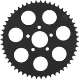 Textured Black Rr Sprocket 51T 2000-13 Big Twin Flat