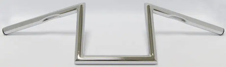 Z-Bar One Inch Dimpled 8 Inch Chrome