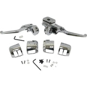 Comp H/Bar Cntrls 11/16 M/Cyl W/O Switches Chrome 96-06