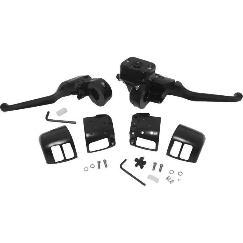 Black Handlebar Cntrls 9/16 W/O Switches Black 96-06
