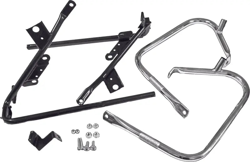 Chrome Rr Saddlebag Guard Kit Flhx/Fltr 09-13