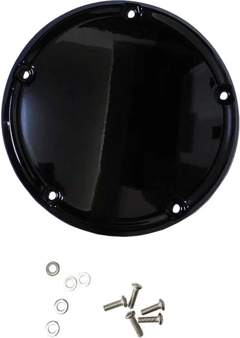 Derby Cover Gloss Blk M8 Softail Oe#25700971