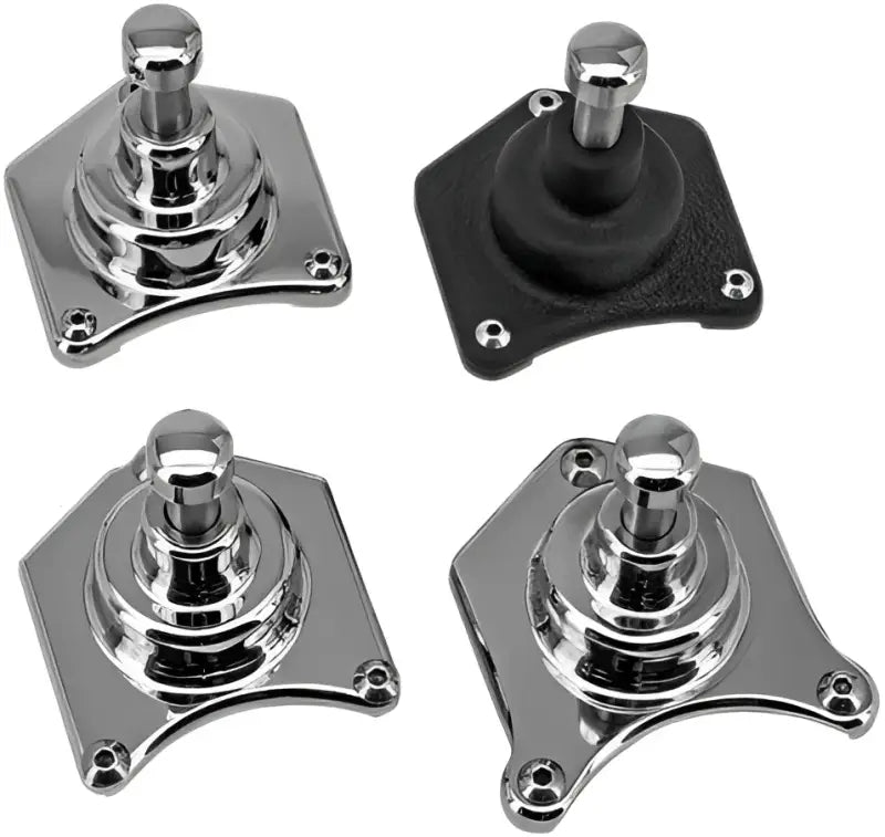 Billet Solenoid End Cover Blk `90-Up Big Twin Sportsters