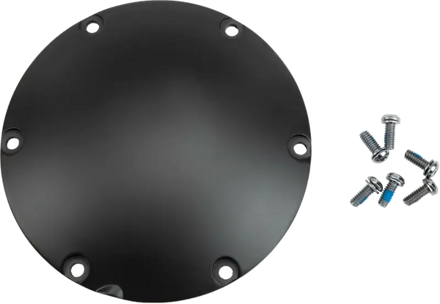 Derby Cover Satin Black 04-20 Xl