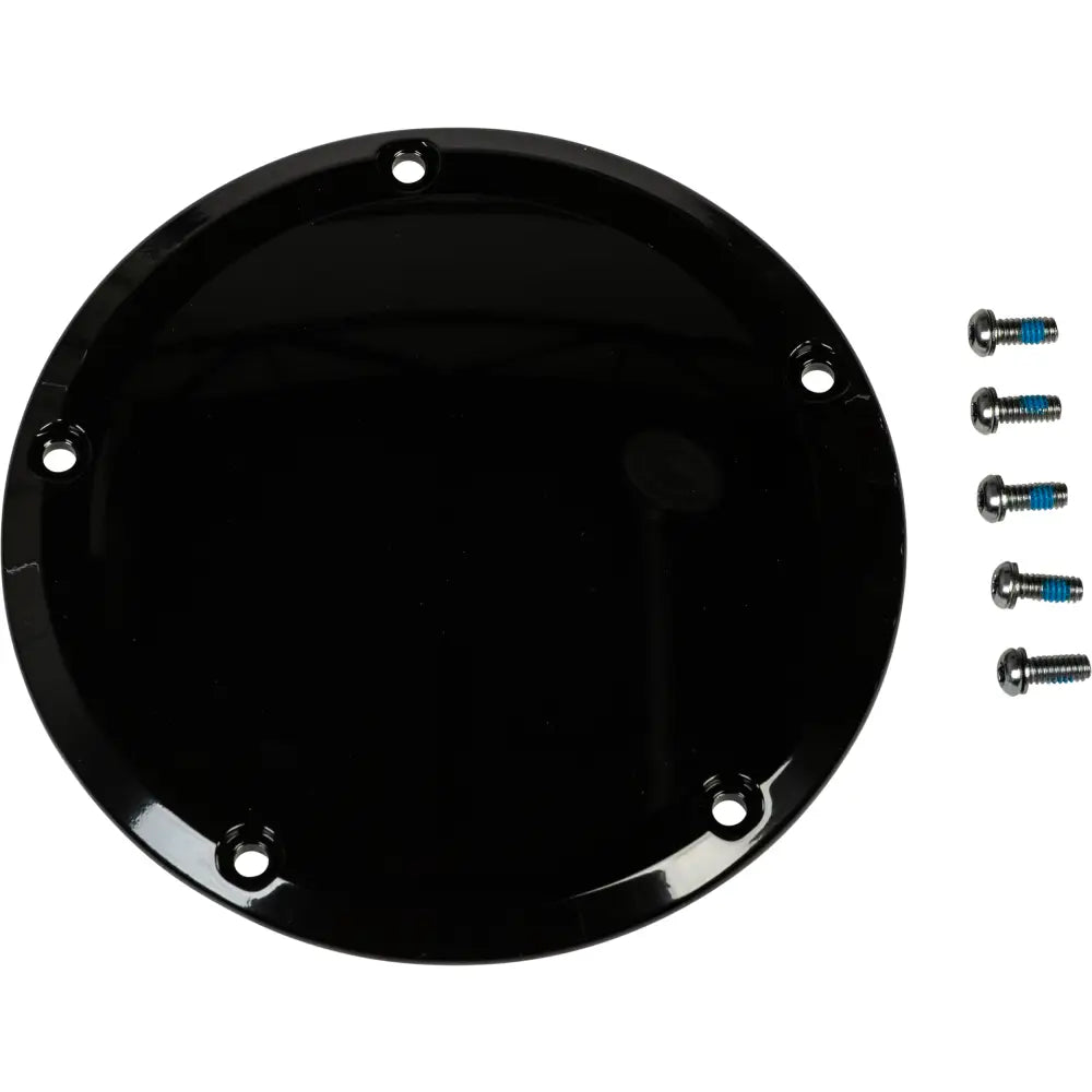 Harddrive 37-090GB Derby Cover Gloss Black 16-Up Touring