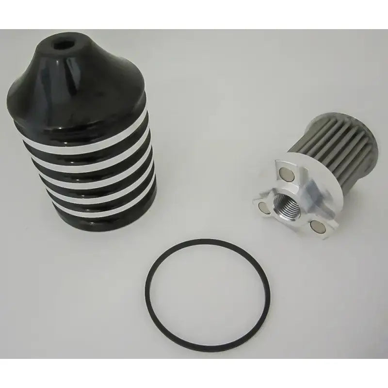 Billet Reusable Oil Filter Black Xl 85-20