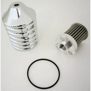 Billet Reusable Oil Filter Chrome Xl 85-20