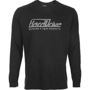 800-0206X HARDDRIVE Harddrive Long Sleeve Tee Black/Grey Xl