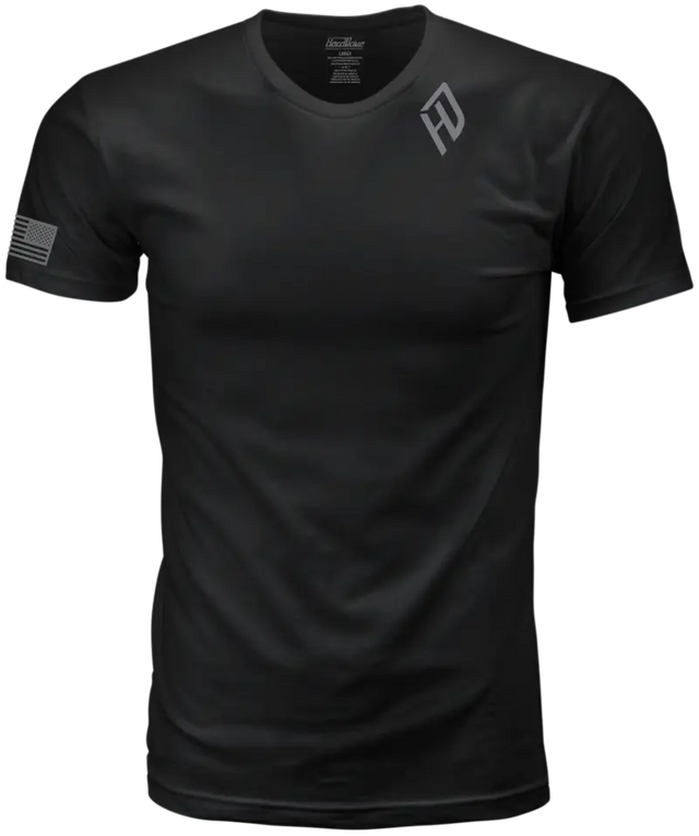 Harddrive Shield Tee Black/White 3x - HARDDRIVE