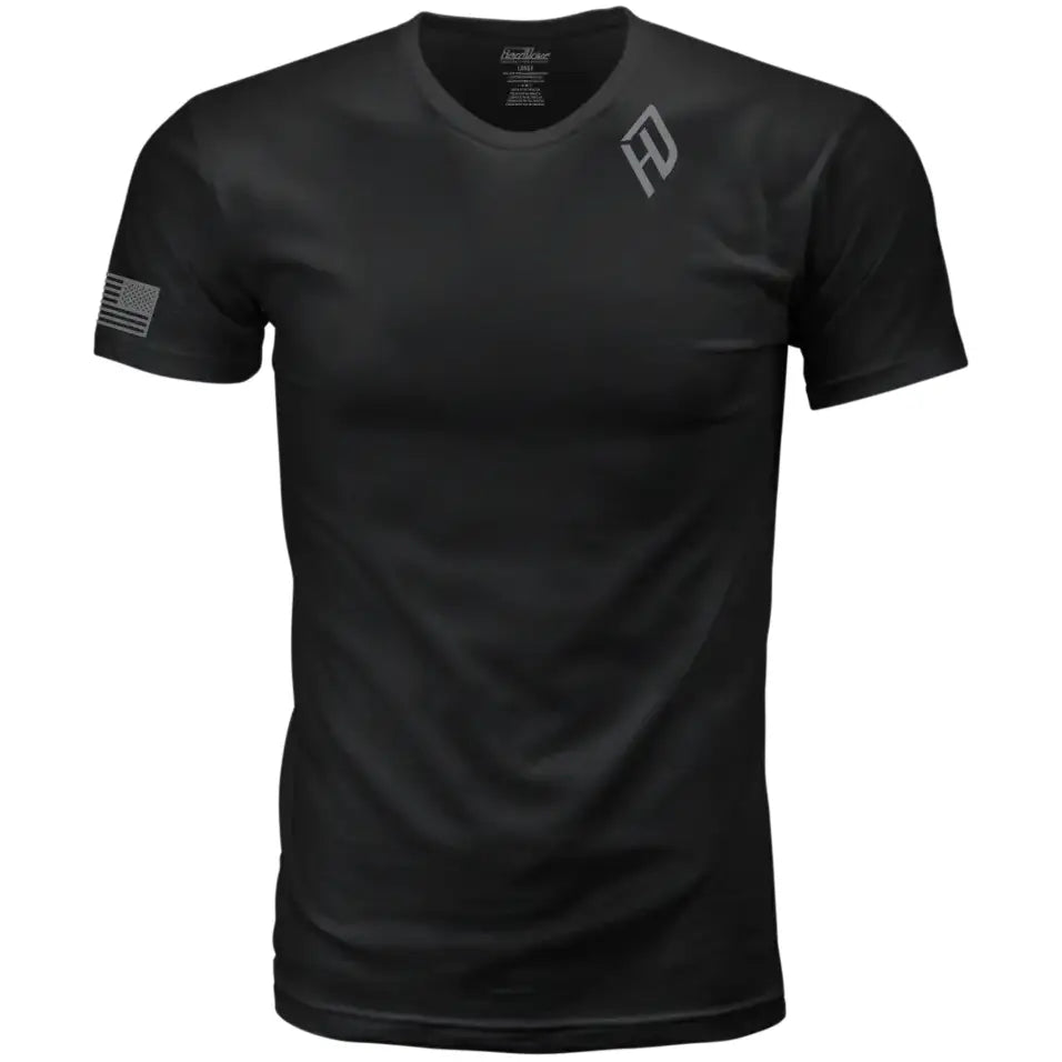 Harddrive Shield Tee Black/White 3x - HARDDRIVE