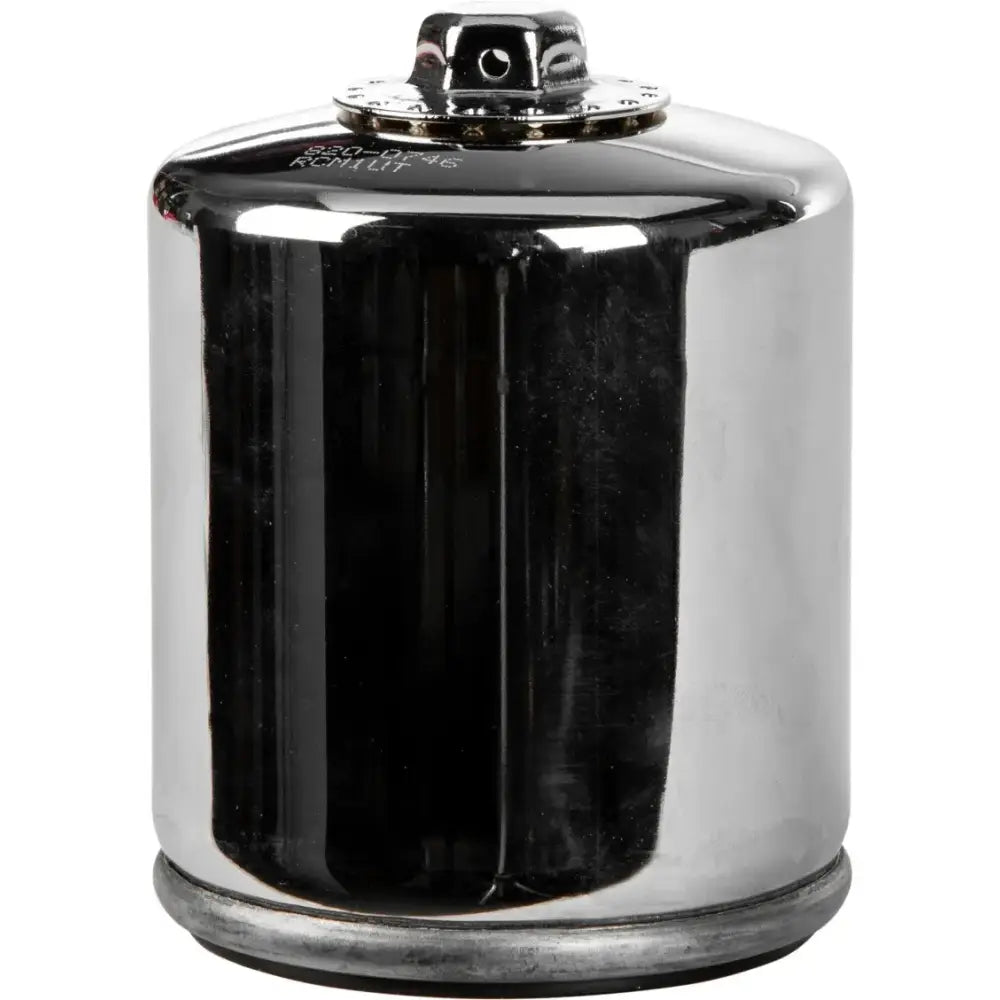 Oil Filter M8 Chrome Heavy Duty W/ Hex
