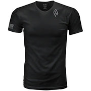 Harddrive Shield Tee Black/White Lg - HARDDRIVE