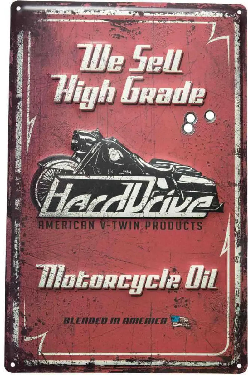 HARDDRIVE HARDRIVE OIL SIGN