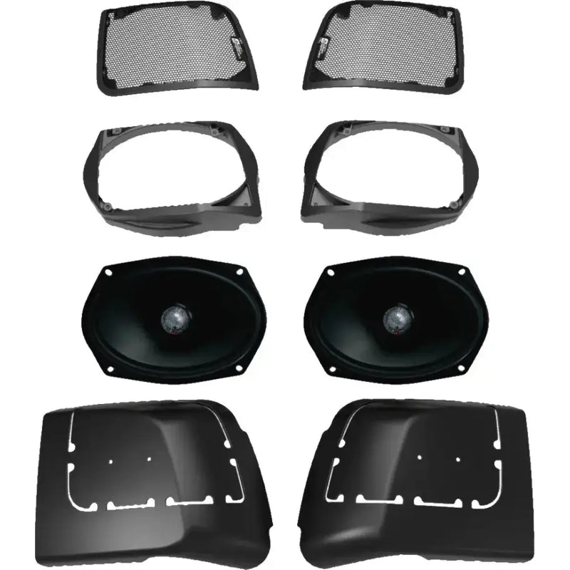 6"X9" Cut In Lid Kit W/ St69cx 2014 2023 Flh/T Bags - CERWIN VEGA