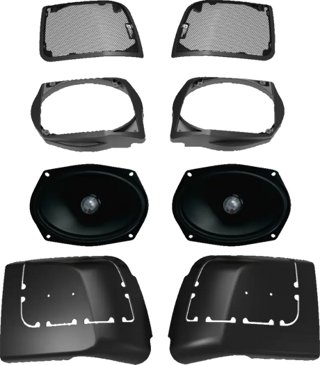6"X9" Cut In Lid Kit W/ St69cx 1998 2013 Flh/T Bags