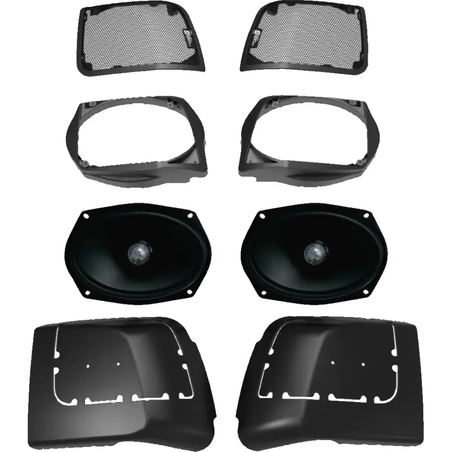 6"X9" Cut In Lid Kit W/ St69cx 1998 2013 Flh/T Bags